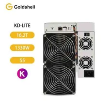 New Goldshell KD LITE KDA Kadena Miner 16.2T/S 1330W with PSU Home Mining Quiet