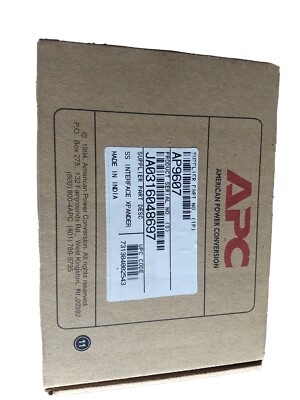 APC AP9607 2-Port Serial Interface Expander SmartSlot Card Interfaceadapter