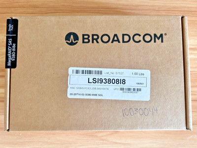 Broadcom MegaRAID Controller MegaRaid SAS 9380-8i8e