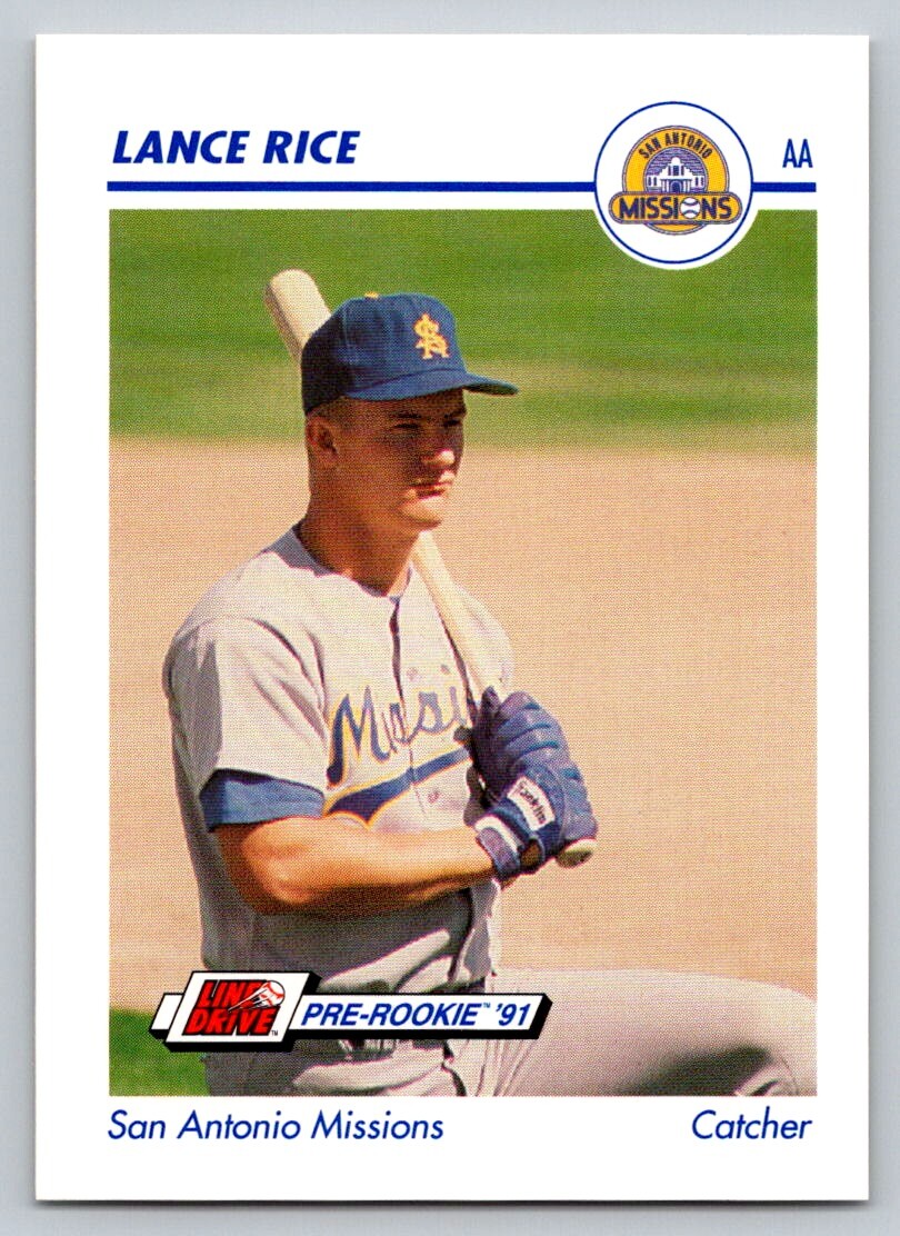 1991 Line Drive AA #539 Lance Rice