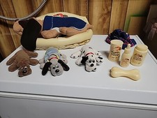 Vintage Tonka Pound Puppies Lot With Bed Food Bone