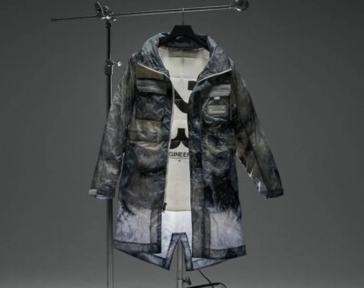 jordan 23 engineered all over print parka