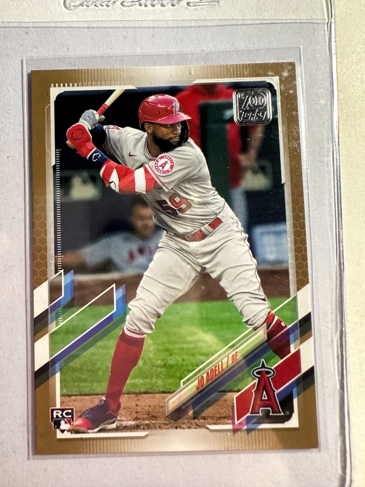 K129,882 - 2021 Topps Gold #43 Jo Adell #/2021