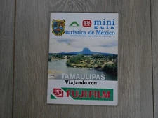 Vintage Fujifilm Mini Guide Tourist of Mexico - Tamaulipas 1989 In Espanol