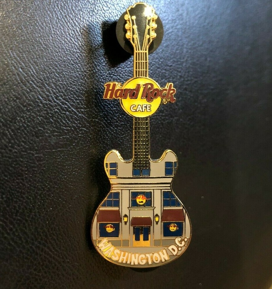 Hard Rock Cafe WASHINGTON D.C. Facade Series Guitar Pin | eBay
