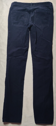 J. CREW CREWCUTS TOOTHPICK Girls Size 14 Blue Cotton Flex Corduroy Pants - Picture 2 of 15