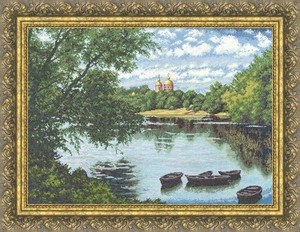 Counted Cross Stitch Kit GOLDEN FLEECE MASLENITSA Counted Cross Stitch Kit GOLDEN FLEECE MASLENITSA