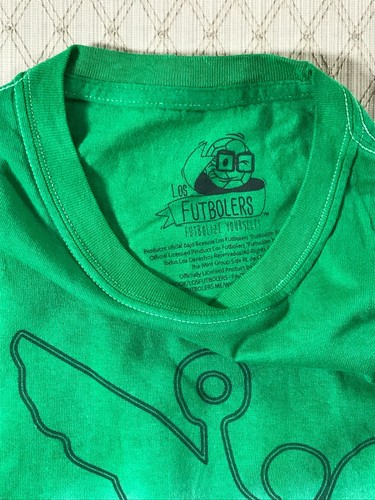 Los Futbolers SHIRT M Mexican Independence Angel Soccer Futbol Horrible Pelota - Picture 6 of 6