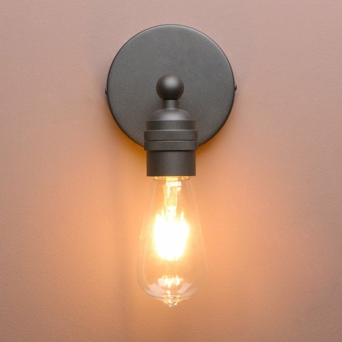 Pair Retro Vintage Industrial Wall Sconce Lights Bare Holder Fitting Wall Lamps - Picture 10 of 28