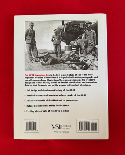 The MP40 Submachine Gun by Mike Ingram Hardcover Reference Book - Picture 3 of 4