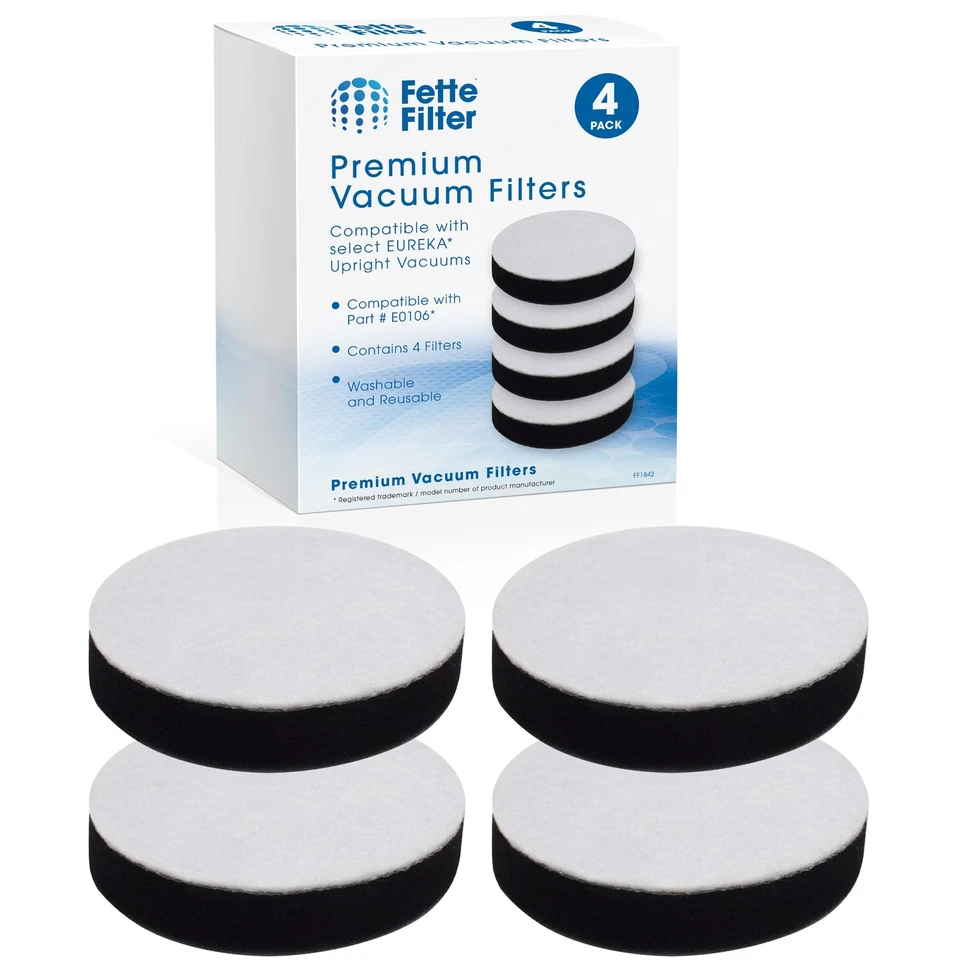 E0106 Filters Compatible with EUREKA Airspeed Upright Vacuum Cleaner - Image 2 of 4
