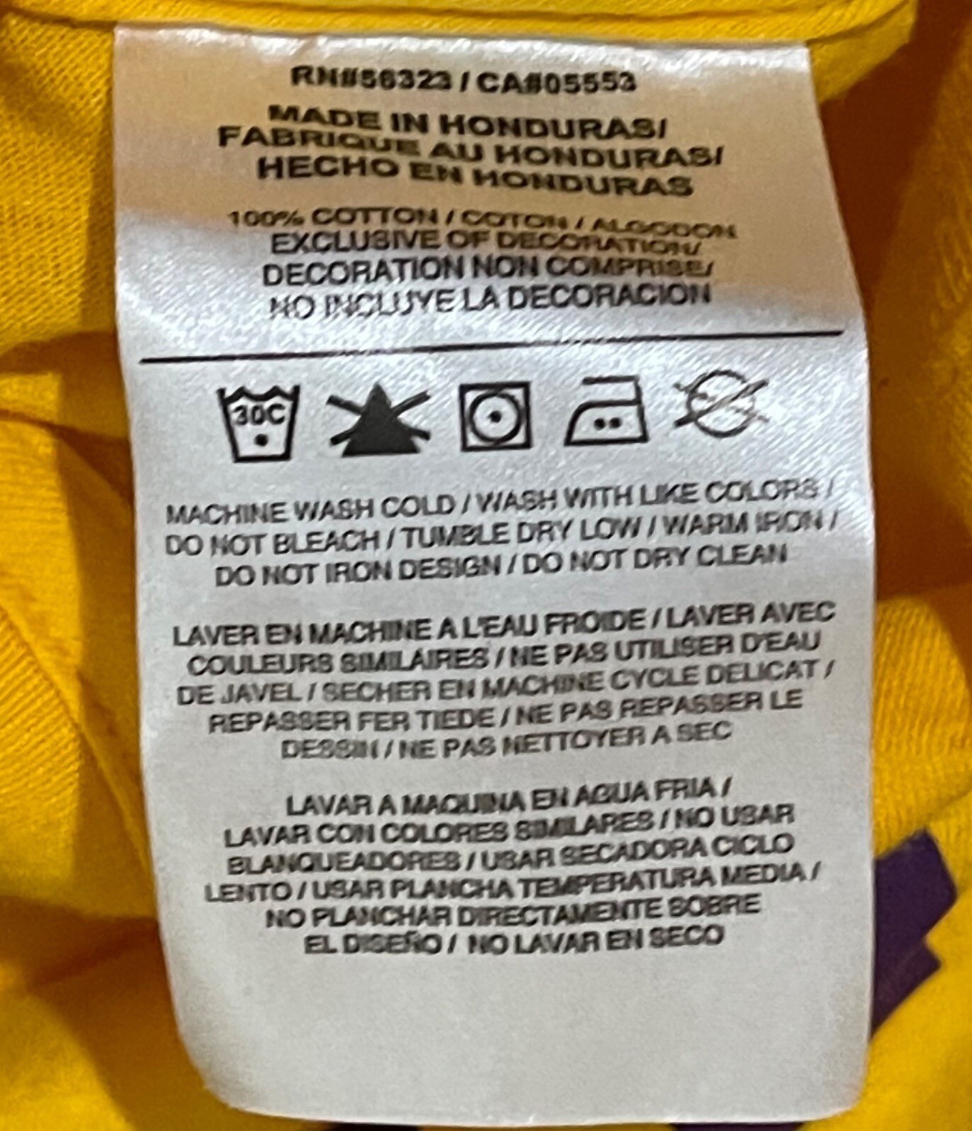 NWT Nike Men's University of Northern Iowa Panthers Basketball Tee Yellow L thumbnail 6