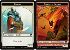 Knight   Elemental Shaman Token Commander 2015 Light Play MTG Magic DNA GAMES
