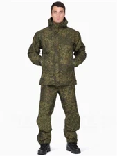Russian Original VKBO lv6 Tactical Hard Shell Jacket Pants EMR Green Camouflage