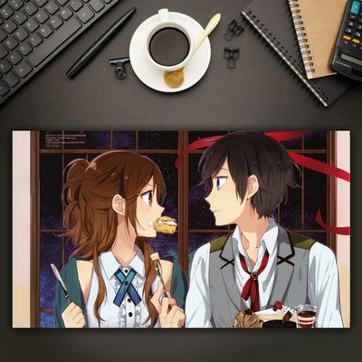 Anime Hori-san To Miyamura-kun Playmat mat CCG custom