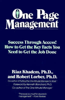 One Page Management: Success Through Access! How to Get the Key Facts You - GOOD