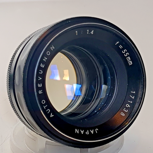 Revuenon 55mm f/1.4 LENS M42 Screw Mount Tomioka optical design - Bild 1 von 6