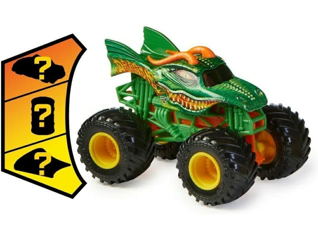 MONSTER JAM 2022 DRAGON MONSTER TRUCK SERIES 24 SCALE 1:64