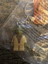 New YODA Lego Key Chain YODA (853449)