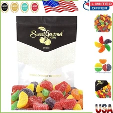 1 Pound Assorted Jelly Candy with Real Fruit Juice - Sweet Treats Galore