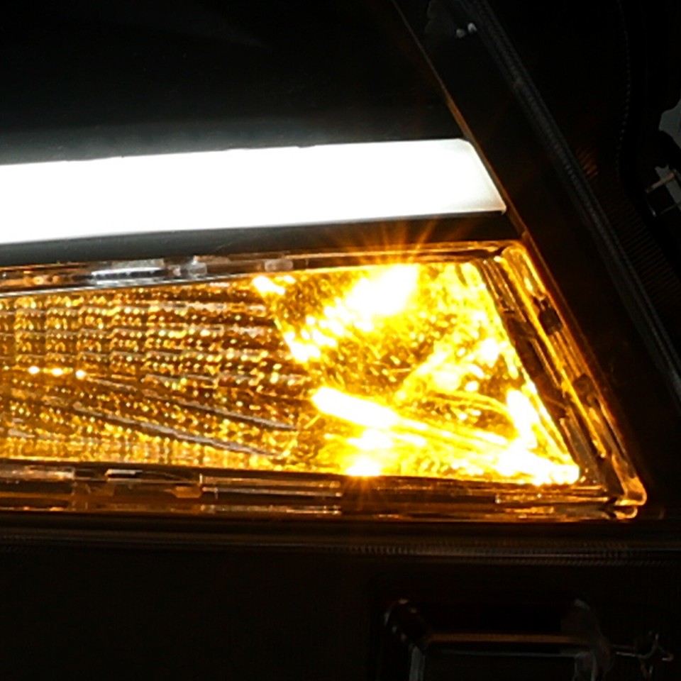 2015-2022 Chevy Colorado Black LED DRL Dual Square Projector Headlights ...