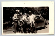 Photograph Tucumcari NM Fish Stringer Fish Vintage Black and White Photo Vintage