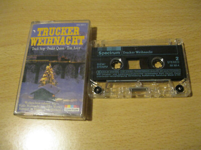 MC Various Trucker Weihnacht Freddy Quinn Tom Astor  Tape Spectrum 552 302-4