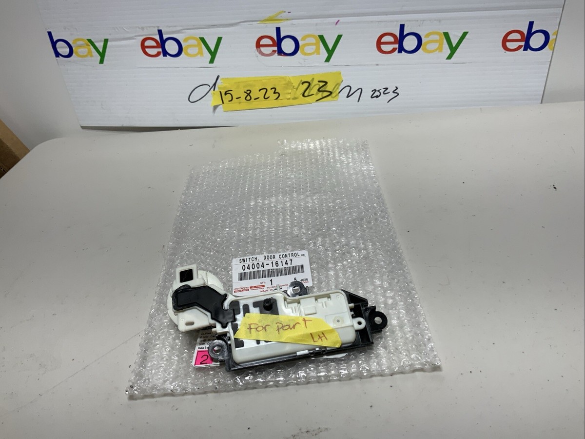 2023-2024 Prius Prius Prime Left Rear Door Switch Control 04004