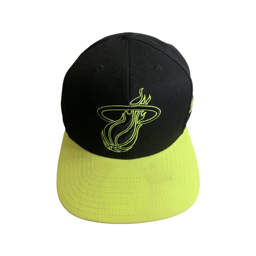 Miami Heat adidas Black Neon Green 