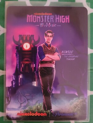 SDCC 2022 Monster High The Movie Trading Card: Mr. Kosmos (Minotaur)