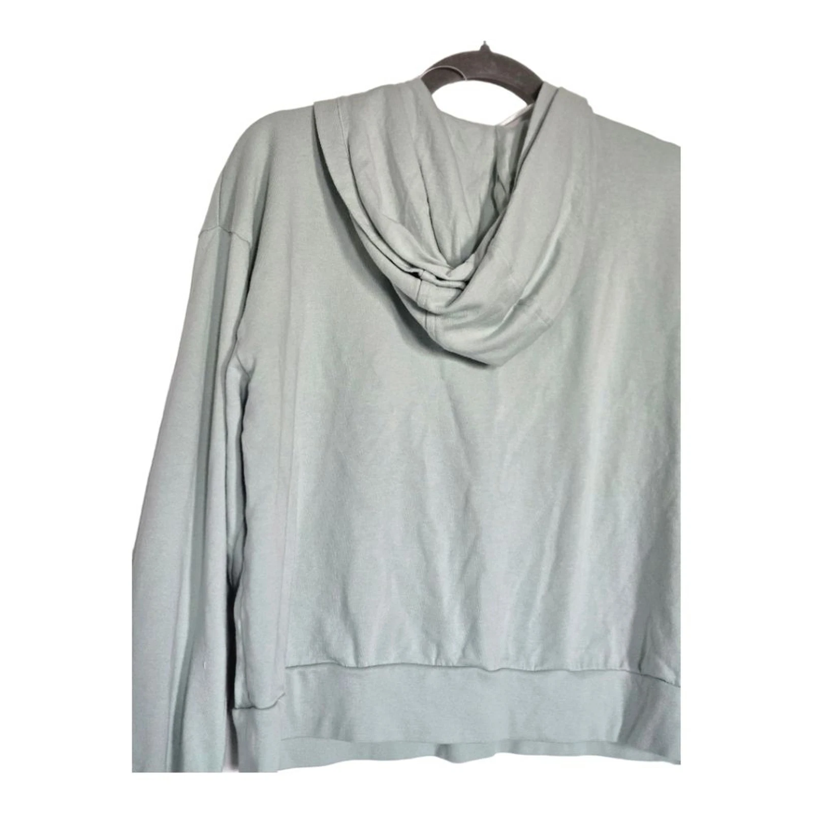 sweaty-betty after class relaxed crop sustainable organic cotton hoodie
