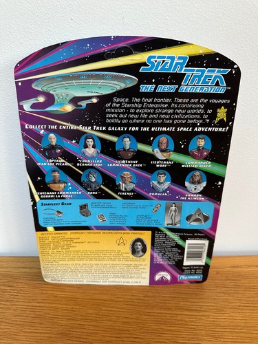 Star Trek The Next Generation 4½" Carded Action Figures 1992-1995 - Picture 41 of 41
