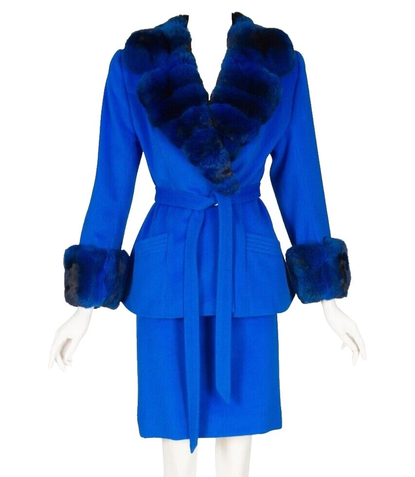 Regular Size Fur Vintage Suits, Sets & Suit Separates for Women