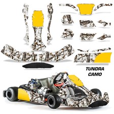 Autocollants Graphiques De Karting Pour CRG New Age NA3 TUNDRA CAMO