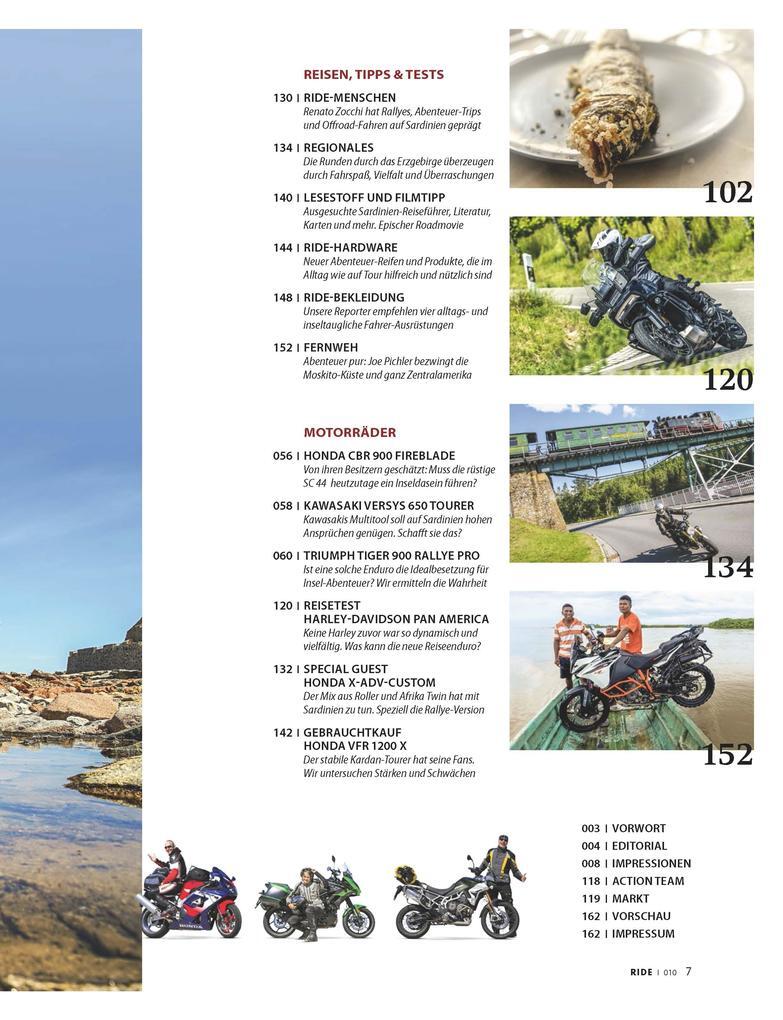 Thumbnail - Ride - Motorrad Unterwegs, No. 10 | Deutsch