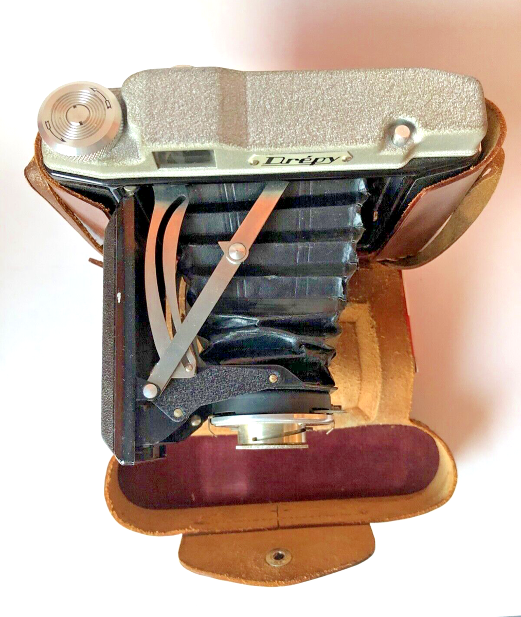 Appareil Photo à Soufflet Vintage Drepy – Années 1940/45, état Fonctionnel