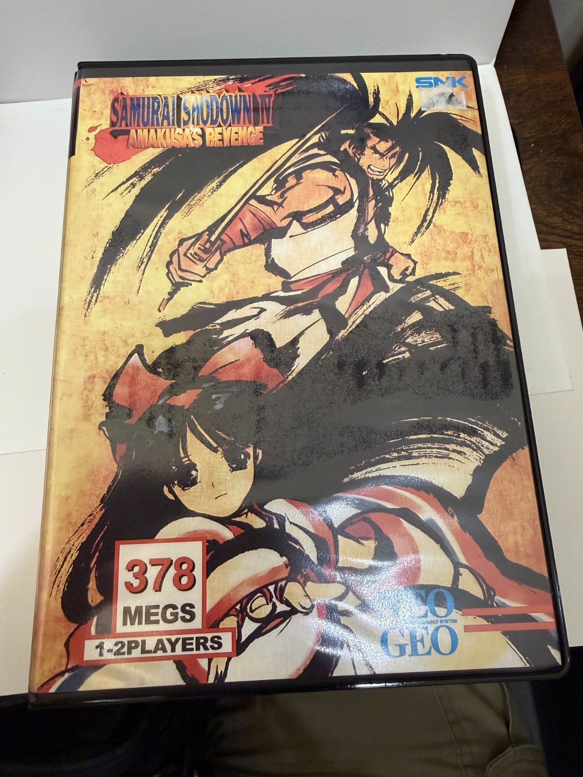 Samurai Shodown IV: Amakusa’s Revenge – Neo Geo MVS Arcade Cartridge