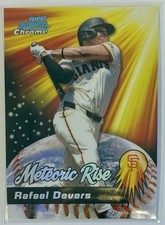 2025 Bowman Chrome Mega Box Mojo Meteoric Rise Rafael Devers MR-13 Giants