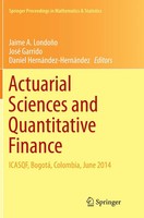 Jaime A. LondoñO (U. A.) | Actuarial Sciences And Quantitative Finance | Buch
