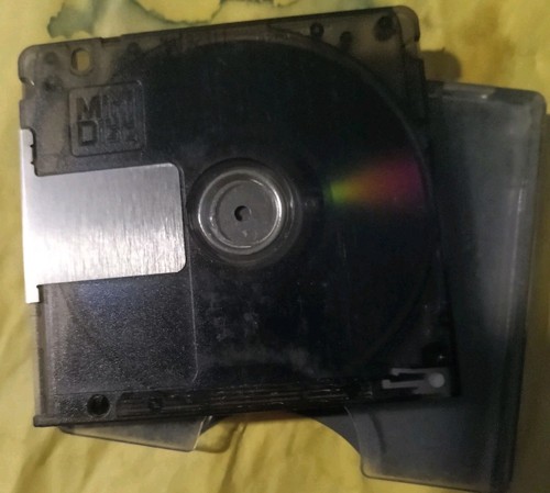 Memorex MD 74. Black smoke Mini Discs. Tested/Working. Pre-Recorded. Recordable - Picture 2 of 4