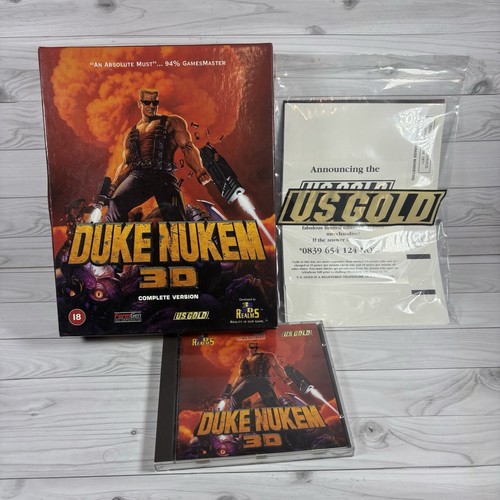 Duke Nukem 3D (1997) Big Box PC Windows 95 komplett Handbuch & Einlagen Videospiel - Bild 1 von 21