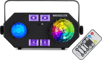 B-WARE 4in1 Lichteffekt RGBWUV LED Leuchte ideal für Partys Clubs Bars Discos DJ
