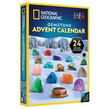 National Geographic 2026 Gemstone Advent Calendar for Kids 8-12