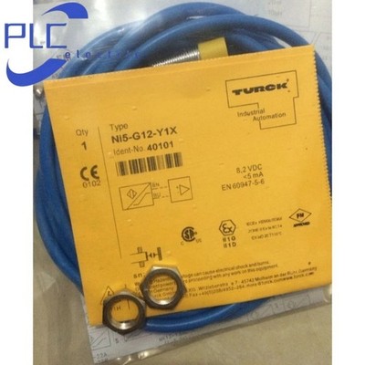 Proximity switch Ni5-G12-Y1X 5M DC two-wire normally-closed operating at 8.2V #f