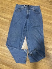 Vintage 1999 Levi’s Silver Tab Baggy Jeans 34X34USA Made Skater Grunge 90s Y2k
