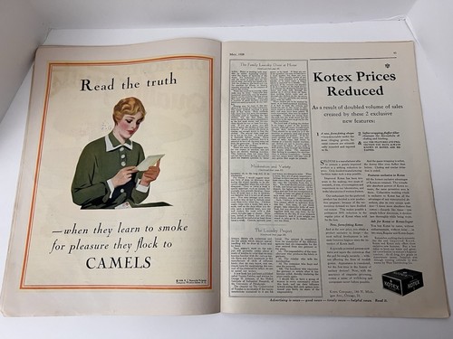 Vintage May 1928 Modern Priscilla Magazine Ephemera Art Advertisements Ads - Picture 17 of 22