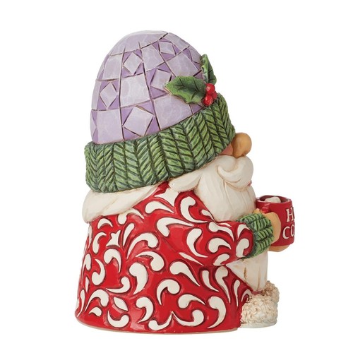 Jim Shore Heartwood Creek Gnome With Hot Chocolate Figurine 6015473 - Picture 4 of 5