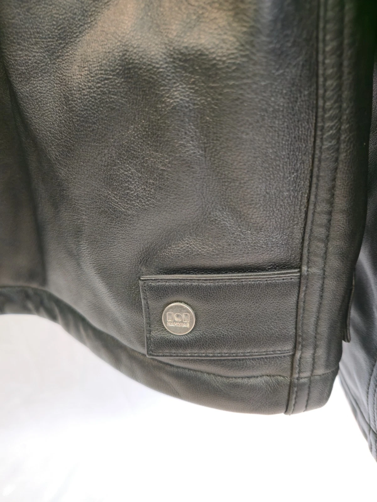 Nahmias Leather Carperent Jacket - M - product detail image 6