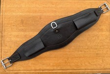 Western Saddle Rear Flank Roper Style Center Strap / Back Cinch  Dark Oil