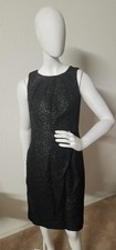 Michael Kors Black Textured Dress Size 2